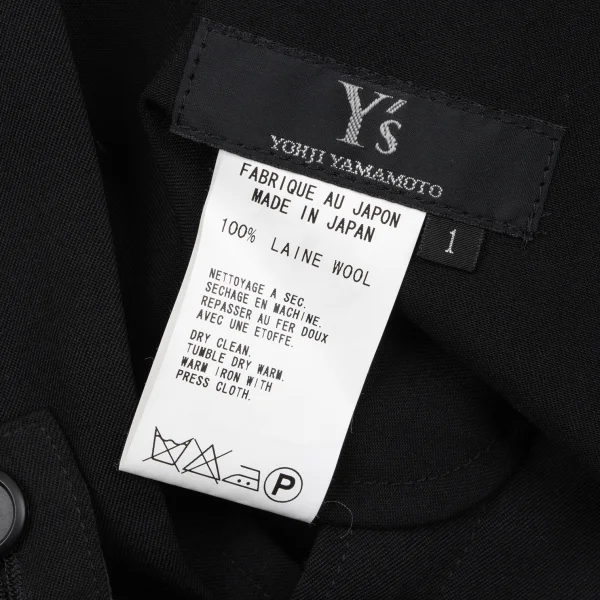 Y's Wool Gaba Tapered Pants K-163808_015