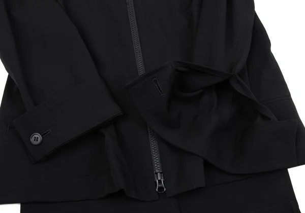 Y's Wool Gaba Double Cuffs Stand Collar Jacket & Pants K-163809_006