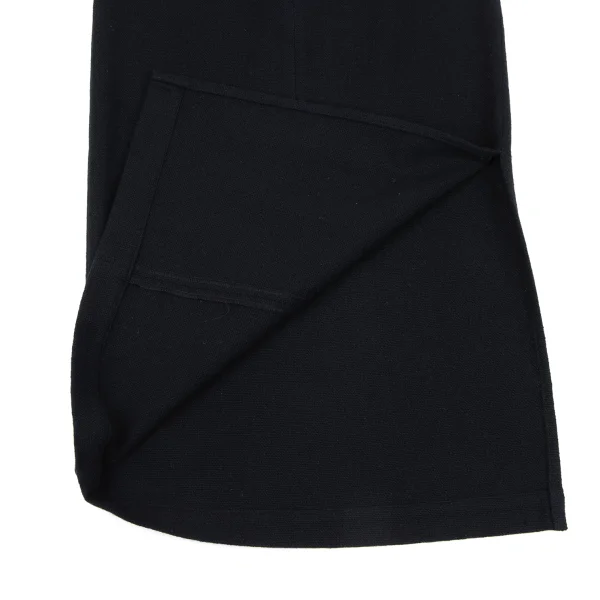 Y's Wool Tweed Side Slit Skirt K-163814_007