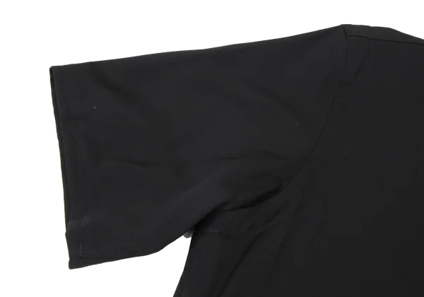 Y's Wool Gaba Round Hem Short Sleeve Shirt K-163816_006