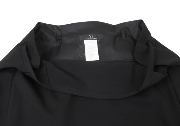 Y's Wool Gaba Asymmetry Waist Cord Skirt K-163817_005