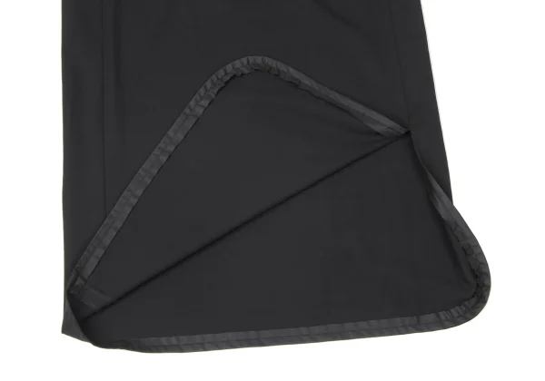 Y's Wool Gaba Asymmetry Waist Cord Skirt K-163817_007