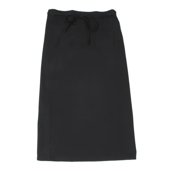 Y's Wool Gaba Asymmetry Waist Cord Skirt K-163817_008