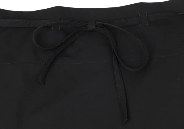 Y's Wool Gaba Asymmetry Waist Cord Skirt K-163817_009