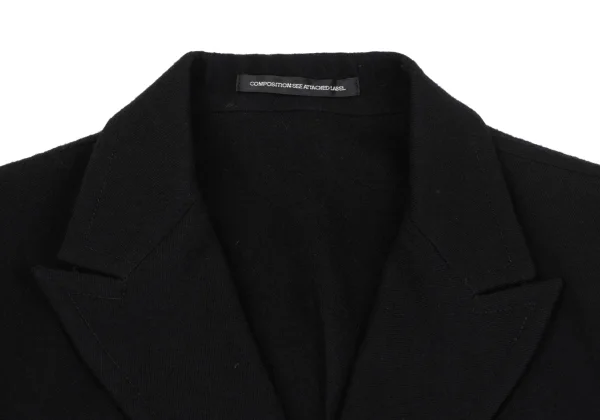 Y's Point Logo Embroidery Wool Brushed Jacket K-163819_004