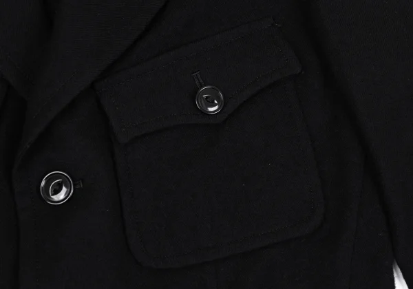 Y's Point Logo Embroidery Wool Brushed Jacket K-163819_005