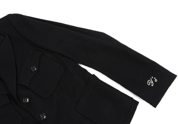 Y's Point Logo Embroidery Wool Brushed Jacket K-163819_007