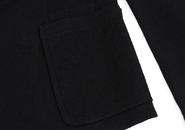 Y's Point Logo Embroidery Wool Brushed Jacket K-163819_011