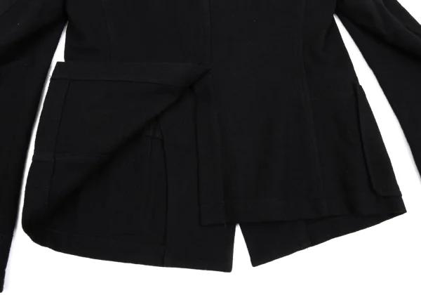 Y's Point Logo Embroidery Wool Brushed Jacket K-163819_015