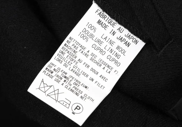 Y's Point Logo Embroidery Wool Brushed Jacket K-163819_017