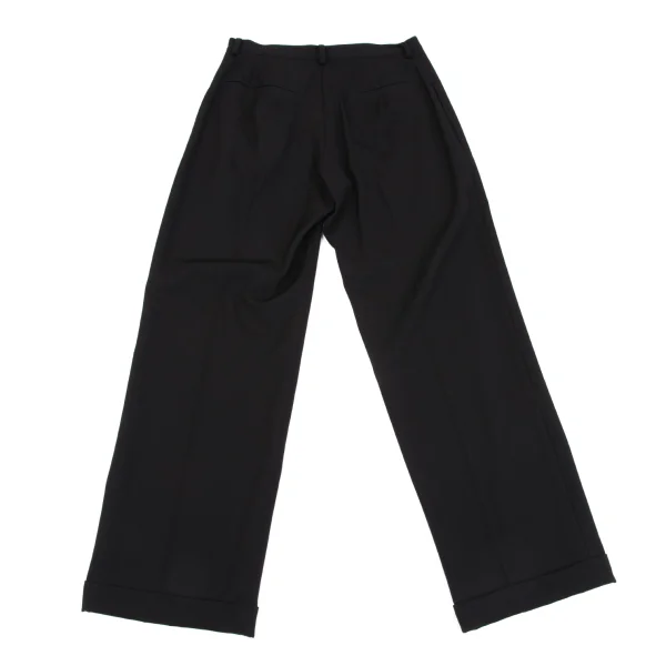 Y's Wool Gabardine Double Pants K-163826_008