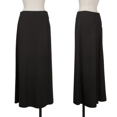 Y's Wool Back Pocket Skirt