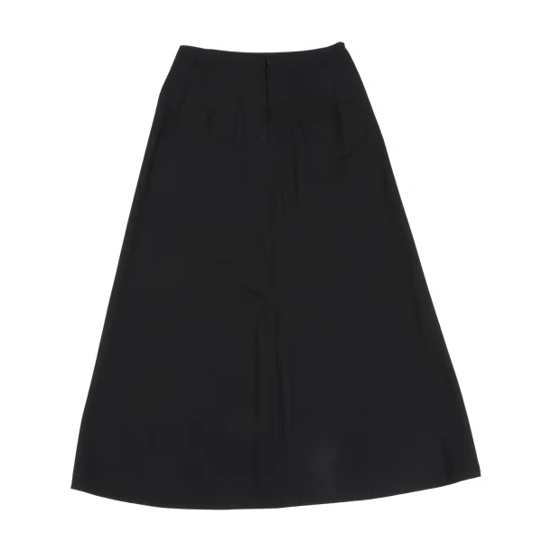 Y's Wool Back Pocket Skirt K-163830_006