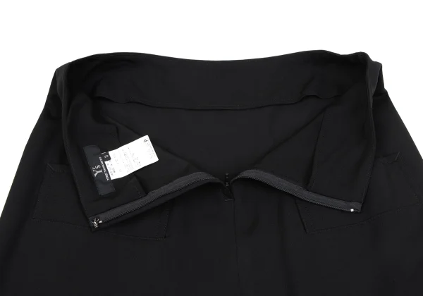 Y's Wool Back Pocket Skirt K-163830_008