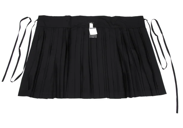 Y's Wool Silk Pleats Wrap Skirt K-163832_007