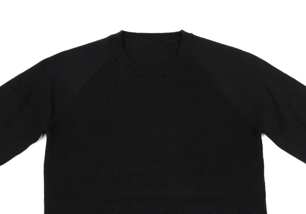 Y's Red Label Aclylic Wool Knit Sweater K-163833_003