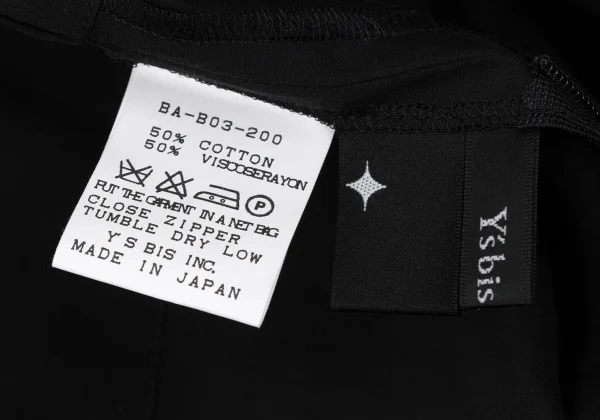 Y's bis LIMI Cotton Rayon Sleeveless Top K-163835_011