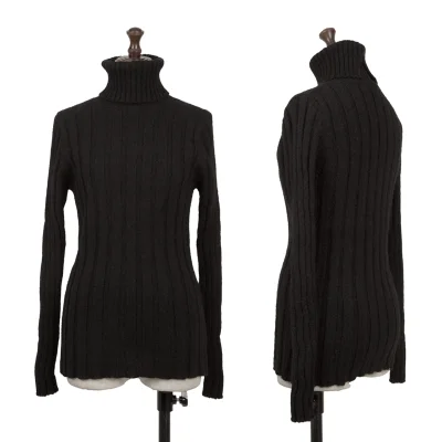 tricot COMME des GARCONS Wool Nylon Turtle Neck Knit Sweater