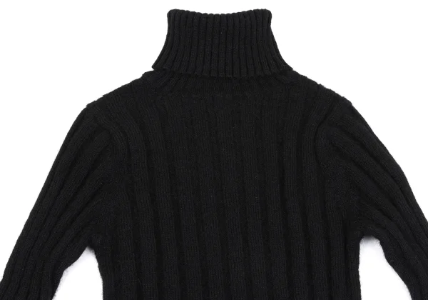 tricot COMME des GARCONS Wool Nylon Turtle Neck Knit Sweater K-163837_003