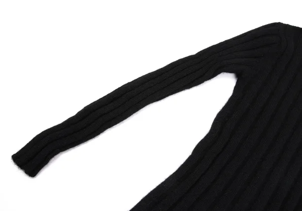 tricot COMME des GARCONS Wool Nylon Turtle Neck Knit Sweater K-163837_006