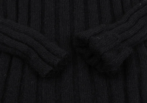 tricot COMME des GARCONS Wool Nylon Turtle Neck Knit Sweater K-163837_007