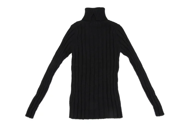 tricot COMME des GARCONS Wool Nylon Turtle Neck Knit Sweater K-163837_010