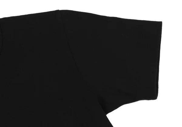 BLACK COMME des GARCONS Hem Logo Printed T-shirt K-163839_004