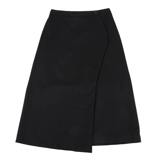 ATSURO TAYAMA Wool Curve Wrap Skirt K-163842_002