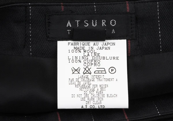 ATSURO TAYAMA Wool Curve Wrap Skirt K-163842_014