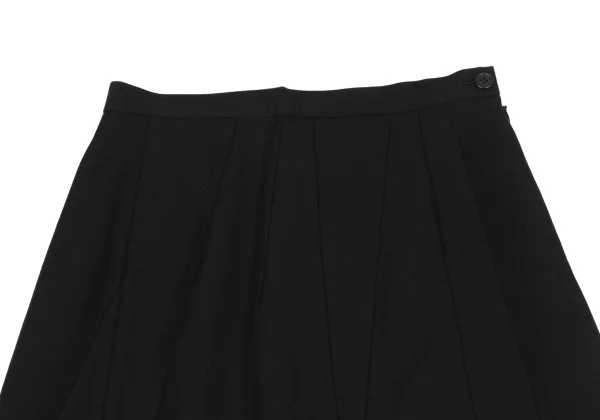 A/T Wool Switching Design Skirt K-163843_003