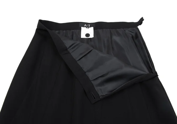 A/T Wool Switching Design Skirt K-163843_005