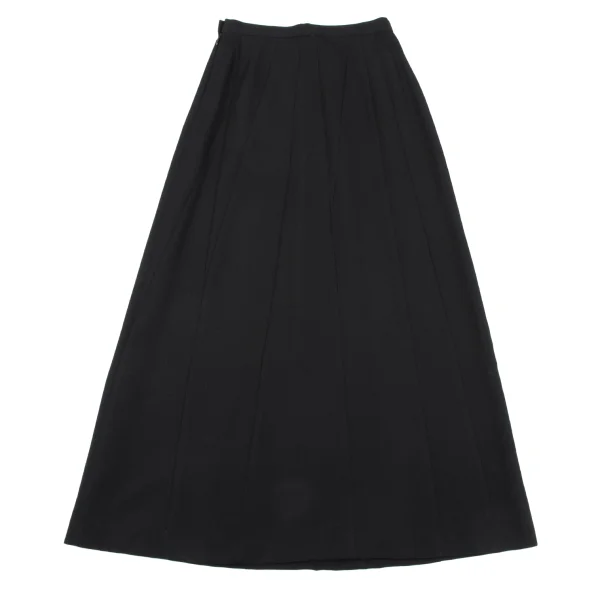 A/T Wool Switching Design Skirt K-163843_009