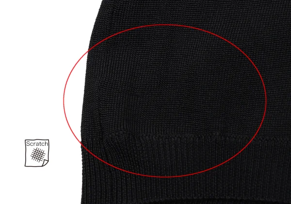 DKNY Acrylic Blend Pin Tuck Switching Short Sleeve Knit K-163844_007