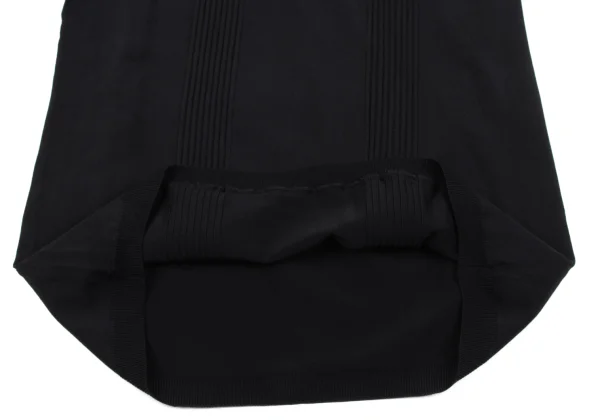 DKNY Acrylic Blend Pin Tuck Switching Short Sleeve Knit K-163844_009