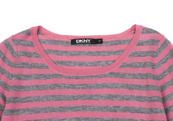 DKNY Cashmere Blend Wool Striped Knit K-163845_003