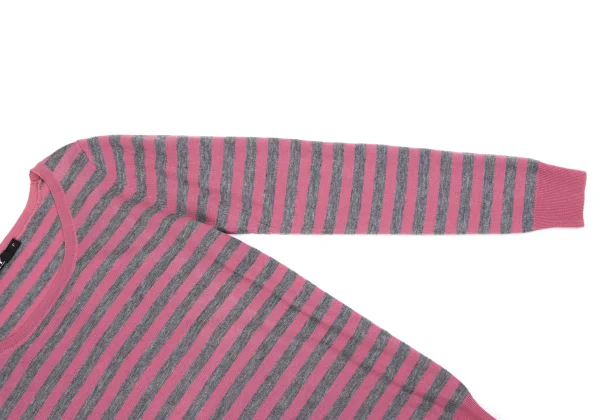 DKNY Cashmere Blend Wool Striped Knit K-163845_004