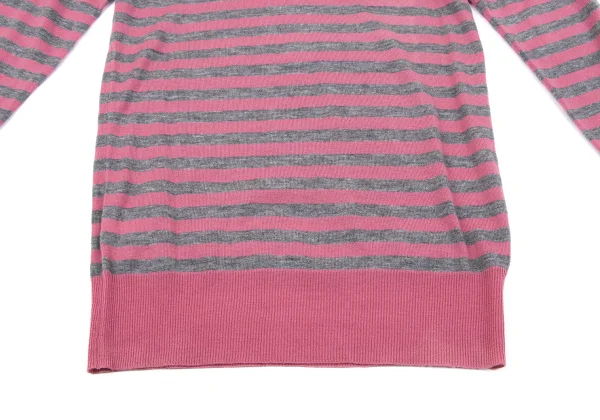 DKNY Cashmere Blend Wool Striped Knit K-163845_006