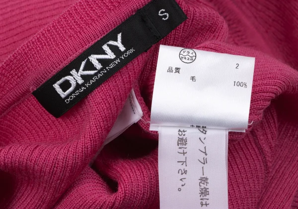 DKNY Wool V-neck Rib Knit K-163847_011