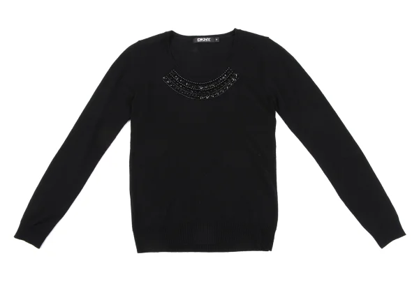 DKNY Cashmere Blend Wool Bijou Knit K-163848_002