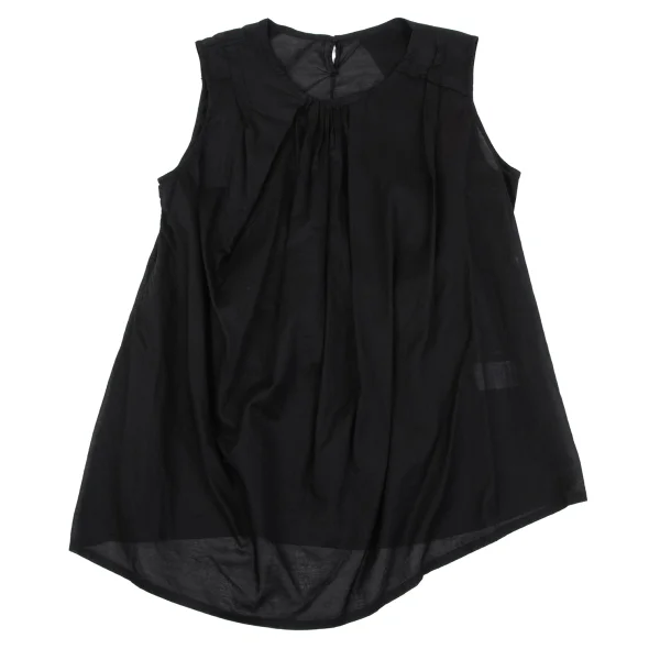 zucca Dyed Tuck Design Sleeveless Blouse K-163851_002