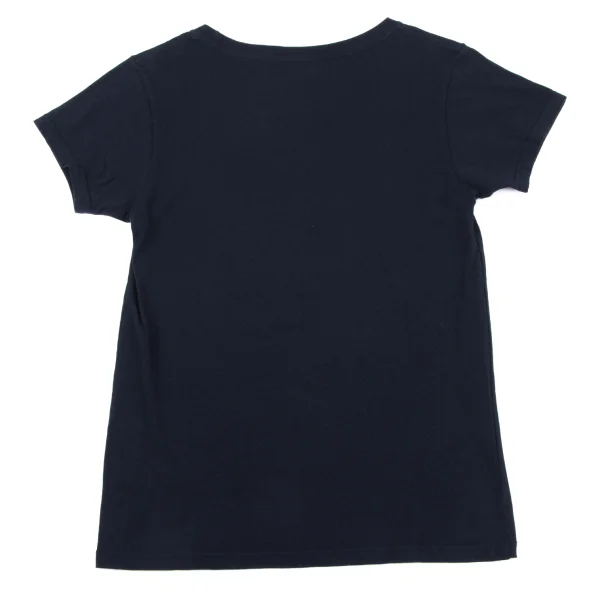 zucca Garment Dyed Cotton Rhinestone Logo T-shirt K-163852_012