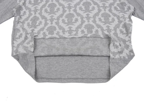 zucca Cotton Jacquard Wide T-shirt K-163853_007