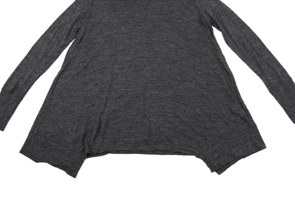 zucca Rayon Wool Hem Deformation T-shirt K-163854_006