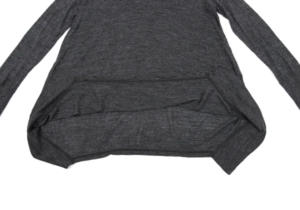 zucca Rayon Wool Hem Deformation T-shirt K-163854_007