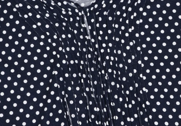 zucca Lyocell Cotton Pin Tuck Dot T-shirt K-163855_005
