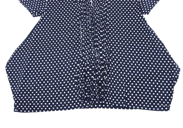 zucca Lyocell Cotton Pin Tuck Dot T-shirt K-163855_007