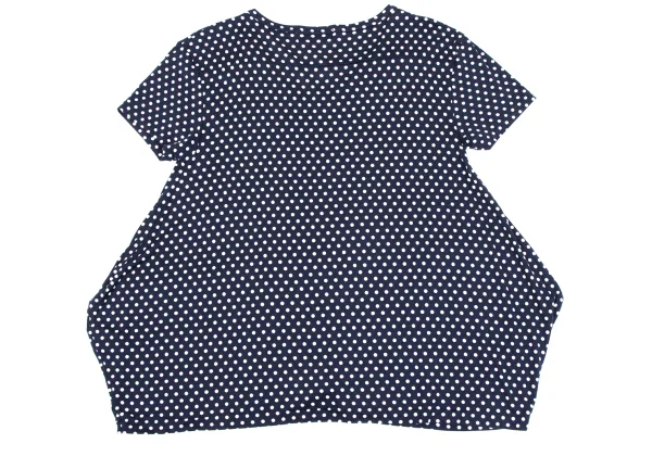 zucca Lyocell Cotton Pin Tuck Dot T-shirt K-163855_010