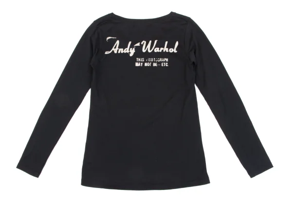 Andy Warhol BY HYSTERIC GLAMOUR Graphic Printed T-shirt K-163859_012