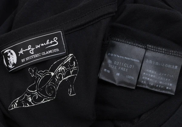 Andy Warhol BY HYSTERIC GLAMOUR Graphic Printed T-shirt K-163859_015