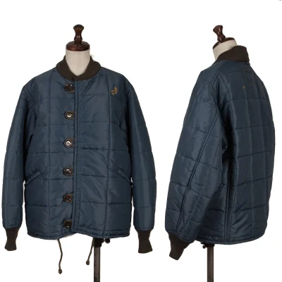 45rpm 45R Nylon Point Embroidery Quilted Padded Jacket